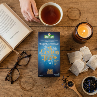 Stassen English Breakfast Tea w kopertach, klasyczna czarna herbata na dobry początek dnia