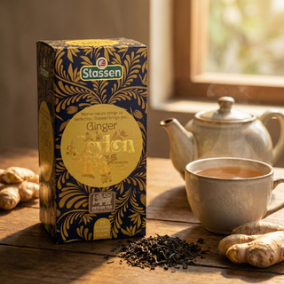 Stassen Ginger Tea - cejlońska herbata z wyraźną nutą imbiru
